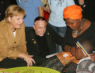 Tygerberg Children’s Hospital <br>- 2007::Mrs. Angela Merkel said: “HOPE Cape Town is an example of successful German-South African collaboration and executes outstanding work in the field of HIV.” hope cape town usa